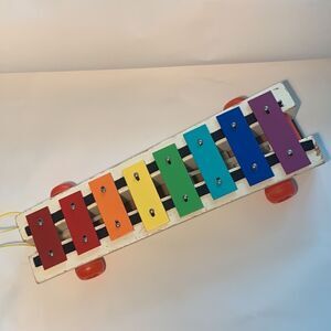 1970s  Fisher Price Pull a Tune Xylophone